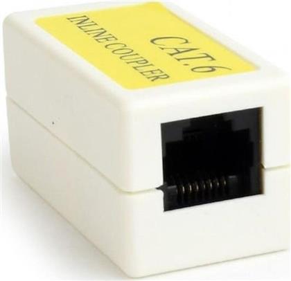 ΑΝΤΑΠΤΟΡΑΣ CAT6 LAN COUPLER - WHITE (NCA-LC6-01) CABLEXPERT