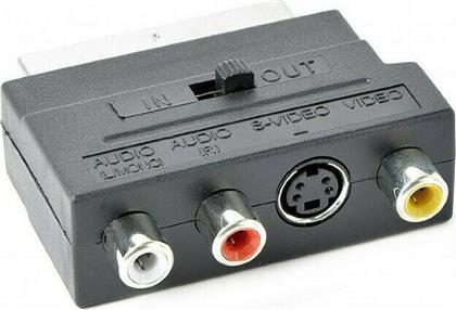 ΑΝΤΑΠΤΟΡΑΣ SCART/RCΑ/S-VIDEO - ΔΙΠΛΗΣ ΚΑΤΕΥΘΥΝΣΗΣ CABLEXPERT