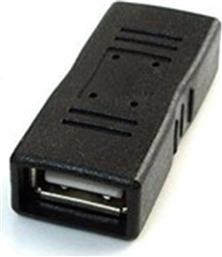 CABLEXPRT USB 2,0 COUPLER BLACK CABLEXPERT