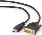 CC-HDMI-DVI-10 HDMI TO DVI MALE-MALE CABLE WITH GOLD-PLATED CONNECTORS 3M CABLEXPERT από το e-SHOP