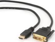 CC-HDMI-DVI-15 HDMI TO DVI MALE-MALE CABLE WITH GOLD-PLATED CONNECTORS 5M CABLEXPERT από το e-SHOP