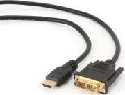 CC-HDMI-DVI-7.5MC HDMI TO DVI 18+1PIN SINGLE-LINK MALE-MALE CABLE GOLD-PLATED 7.5M CABLEXPERT