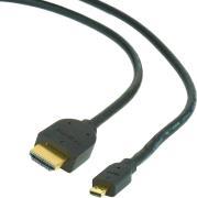 CC-HDMID-6 HDMI CABLE MALE TO HDMI MICRO D-MALE GOLD PLATED 1.8M BLACK CABLEXPERT από το e-SHOP