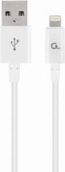 CC-USB2P-AMLM-2M-W 8-PIN CHARGING AND DATA CABLE 2M WHITE CABLEXPERT
