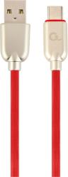 CC-USB2R-AMCM-1M-R PREMIUM RUBBER TYPE-C USB CHARGING AND DATA CABLE 1M RED CABLEXPERT