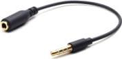 CCA-419 3.5MM 4-PIN AUDIO CROSS-OVER ADAPTER CABLE BLACK CABLEXPERT