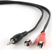 CCA-458 3.5MM STEREO TO RCA PLUG CABLE 1.5M CABLEXPERT