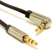 CCAP-444L-6 RIGHT ANGLE 3.5MM STEREO AUDIO CABLE 1.8M CABLEXPERT