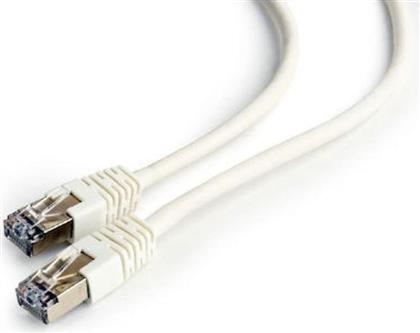 F/UTP CAT6 ΚΑΛΩΔΙΟ ΔΙΚΤΥΟΥ ETHERNET 5M - ΛΕΥΚΟ CABLEXPERT