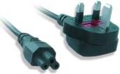 PC-187-ML12 UK POWER CORD (C5) 13A 1.8M CABLEXPERT