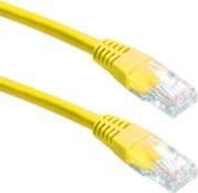PP12-5M/Y YELLOW PATCH CORD CAT.5E MOLDED STRAIN RELIEF 50U PLUGS 5M CABLEXPERT