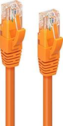 S/FTP CAT. 6A LSZH PATCH CORD ORANGE 0.5 M PP6A-LSZHCU-O-0.5M CABLEXPERT