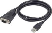 UAS-DB9M-02 USB TO DB9M SERIAL PORT CONVERTER CABLE 1.5M BLACK CABLEXPERT από το e-SHOP
