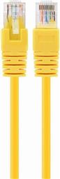 UTP CAT6 PATCH CORD 0.5M YELLOW CABLEXPERT