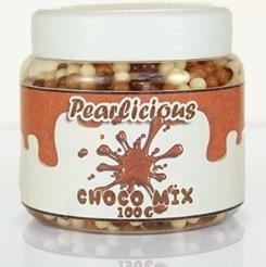 ΣΟΚΟΛΑΤΕΝΙΕΣ ΜΠΑΛΙΤΣΕΣ CRUNCHY MINI, PEARLICIOUS (100 ΓΡ) CAKE DECO