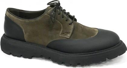 ΑΝΔΡΙΚΑ SUEDE ΠΑΠΟΥΤΣΙΑ OXFORD ΜΕ ΛΑΣΤΙΧΟ ''ROVER'' - X1728 ΛΑΔΙ CALCE