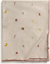 ΧΡΙΣΤΟΥΓΕΝΝΙΑΤΙΚΟ ΛΙΝΟ ΤΡΑΠΕΖΟΜΑΝΤΙΛΟ JOY 160 X 200 CM ΧΡΩΜΑ: ΠΟΛΥΧΡΩΜΟ CALMA HOUSE