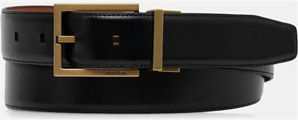 ΑΝΑΣΤΡΕΨΙΜΗ ΔΕΡΜΑΤΙΝΗ ΖΩΝΗ ΧΡΩΜΑ: ΜΑΥΡΟ, LV04D7052G CALVIN KLEIN