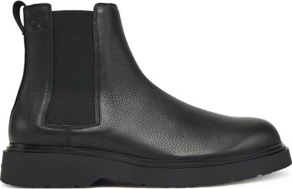 ΑΝΔΡΙΚΑ ΔΕΡΜΑΤΙΝΑ ΜΠΟΤΑΚΙΑ CHELSEA BOOT YM0YM01374-0GJ ΜΑΥΡΑ CALVIN KLEIN