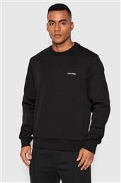 ΑΝΔΡΙΚΗ ΜΠΛΟΥΖΑ ΦΟΥΤΕΡ ΜΕ ΛΟΓΟΤΥΠΟ RELAXED FIT - K10K109926 ΜΑΥΡΟ CALVIN KLEIN