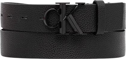 ΑΝΔΡΙΚΗ ΔΕΡΜΑΤΙΝΗ ΖΩΝΗ LV04D7022G-UB1 ΜΑΥΡΗ CALVIN KLEIN
