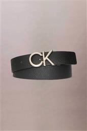 ΑΝΔΡΙΚΗ ΔΕΡΜΑΤΙΝΗ ΖΩΝΗ - LV04D7034G ΜΑΥΡΟ CALVIN KLEIN
