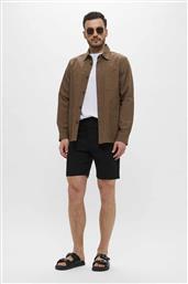 ΑΝΔΡΙΚΗ ΒΕΡΜΟΥΔΑ CHINO REGULAR FIT - K10K114077 ΜΑΥΡΟ CALVIN KLEIN