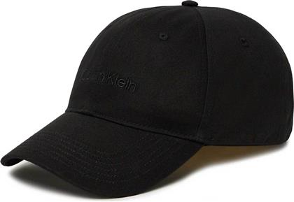 ΑΝΔΡΙΚΟ ΚΑΠΕΛΟ JOCKEY ΜΕ ΛΟΓΟΤΥΠΟ - LV04D5003G ΜΑΥΡΟ CALVIN KLEIN