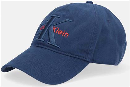 ΑΝΔΡΙΚΟ ΚΑΠΕΛΟ JOCKEY ΜΕ ΛΟΓΟΤΥΠΟ - LV04D5039G ΜΠΛΕ CALVIN KLEIN