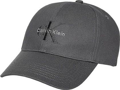 ΑΝΔΡΙΚΟ ΚΑΠΕΛΟ JOCKEY ΜΕ ΛΟΓΟΤΥΠΟ - LV04G5004G ΓΚΡΙ CALVIN KLEIN