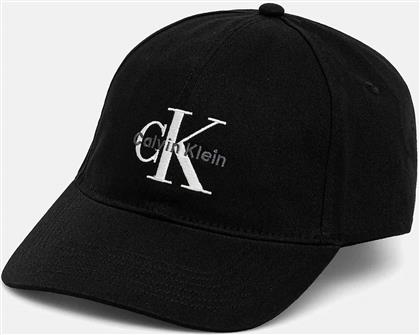 ΑΝΔΡΙΚΟ ΚΑΠΕΛΟ JOCKEY ΜΕ ΛΟΓΟΤΥΠΟ - LV04G5004G ΜΑΥΡΟ CALVIN KLEIN
