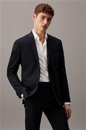 ΑΝΔΡΙΚΟ ΜΑΛΛΙΝΟ ΣΑΚΑΚΙ ΚΟΣΤΟΥΜΙΟΥ SLIM FIT - K10K103083 ΜΠΛΕ ΣΚΟΥΡΟ CALVIN KLEIN
