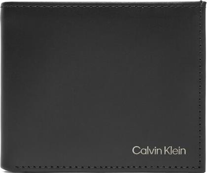 ΑΝΔΡΙΚΟ ΠΟΡΤΟΦΟΛΙ CK SMOOTH TRIFOLD W/ COIN LV04D1103G ΜΑΥΡΟ CALVIN KLEIN
