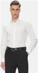 ΑΝΔΡΙΚΟ ΠΟΥΚΑΜΙΣΟ ΜΟΝΟΧΡΩΜΟ SLIM FIT - LV019EU000 ΛΕΥΚΟ CALVIN KLEIN