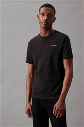 ΑΝΔΡΙΚΟ T-SHIRT ΜΕ LOGO PRINT REGULAR FIT - K10K109894 ΜΑΥΡΟ CALVIN KLEIN από το NOTOS