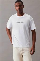 ΑΝΔΡΙΚΟ T-SHIRT ΜΕ LOGO PRINT RELAXED FIT - K10K111346 ΛΕΥΚΟ CALVIN KLEIN