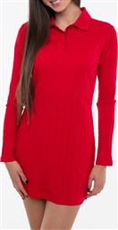 AOP JACQUARD LS POLO DRESS CALVIN KLEIN