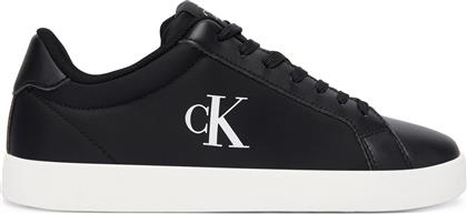 ΑΘΛΗΤΙΚΑ 3 CUPSOLE LACEUP PU MG YW0YW01781 ΜΑΥΡΟ CALVIN KLEIN