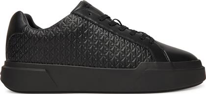 ΑΘΛΗΤΙΚΑ CHUNKY CUPSOLE LACEUP LTH AOP YM0YM01383 ΜΑΥΡΟ CALVIN KLEIN