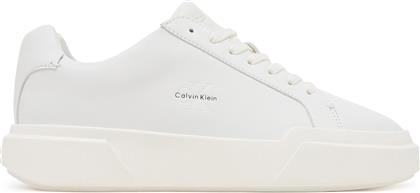 ΑΘΛΗΤΙΚΑ CHUNKY CUPSOLE LACEUP LTH WN YW0YW01947 ΛΕΥΚΟ CALVIN KLEIN