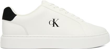 ΑΘΛΗΤΙΚΑ CLASSIC CUPSOLE LACEUP LTH YM0YM01435 ΛΕΥΚΟ CALVIN KLEIN