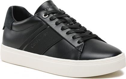 ΑΘΛΗΤΙΚΑ CLEAN CUPSOLE LACE UP - HE HW0HW01415 ΜΑΥΡΟ CALVIN KLEIN