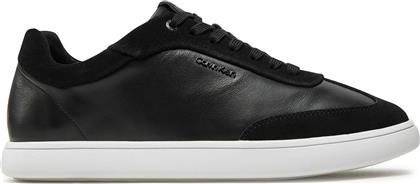 ΑΘΛΗΤΙΚΑ CUPSOLE LACE UP - LTH SUE MIX HW0HW02435 ΜΑΥΡΟ CALVIN KLEIN