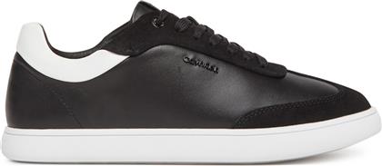 ΑΘΛΗΤΙΚΑ CUPSOLE LACE UP - LTH SUE MIX HW0HW02435 ΜΑΥΡΟ CALVIN KLEIN