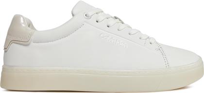 ΑΘΛΗΤΙΚΑ CUPSOLE LACE UP PEARL HW0HW01897 ΛΕΥΚΟ CALVIN KLEIN