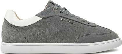 ΑΘΛΗΤΙΚΑ CUPSOLE LACE UP - SUE HW0HW02436 ΓΚΡΙ CALVIN KLEIN