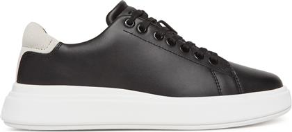 ΑΘΛΗΤΙΚΑ CUPSOLE LACE UP - SUEDE BT HW0HW02404 ΜΑΥΡΟ CALVIN KLEIN