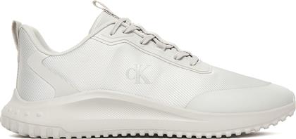 ΑΘΛΗΤΙΚΑ EVA RUNNER LACE UP MAT MIX YM0YM01442 ΓΚΡΙ CALVIN KLEIN