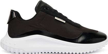 ΑΘΛΗΤΙΚΑ EVA RUNNER LACE UP MAT MIX YW0YW02016 ΜΑΥΡΟ CALVIN KLEIN