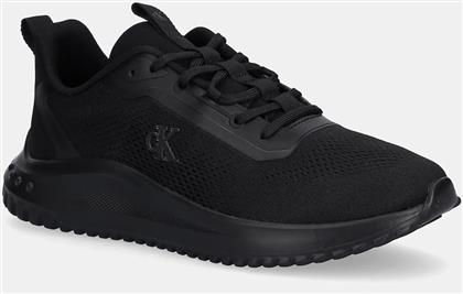 ΑΘΛΗΤΙΚΑ EVA RUNNER MIX NY ΧΡΩΜΑ: ΜΑΥΡΟ, YM0YM01387 CALVIN KLEIN